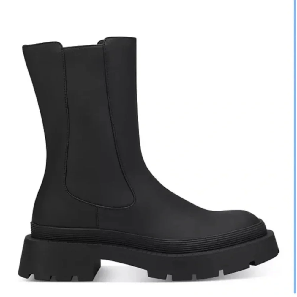 Bar III Womens Tikka Rubber Work Ankle Boots #2